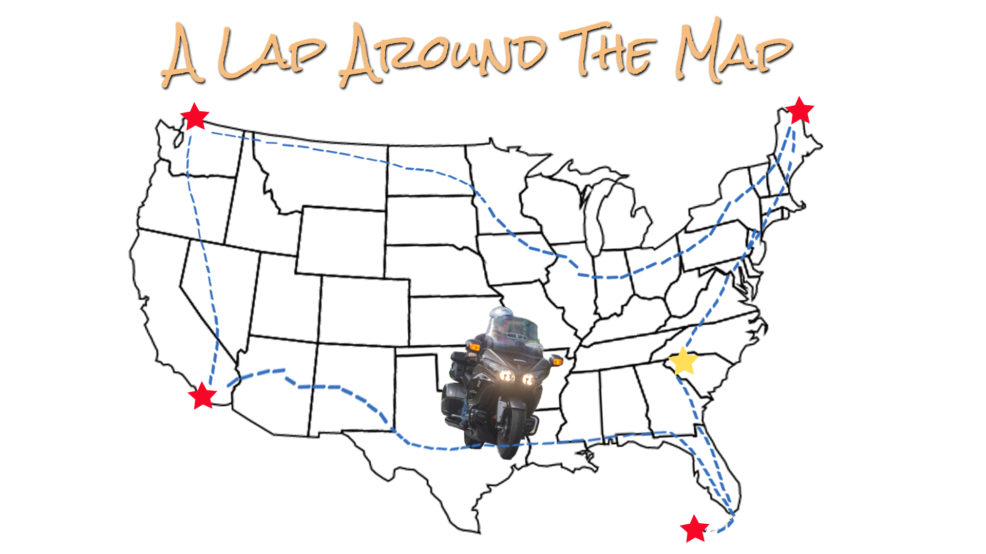 a lap around the map